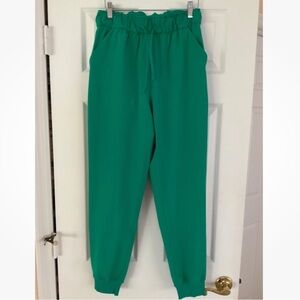 Lululemon Stretch High Rise Jogger - Green - Size 6